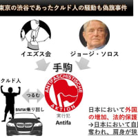 クルド人の背後にジョージ・ソロス。