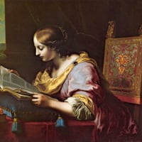 本を読む聖カタリナ
