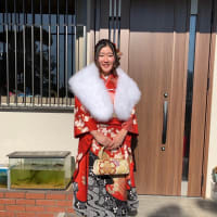 長女成人式