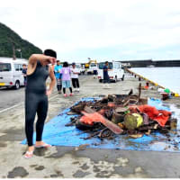 古座の海　清掃活動