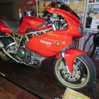 DUCATI (ドゥカティ) ss750 ie がエンジン不調で入庫