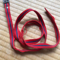 ザックの留め具部分の修理