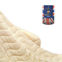 フェルケット　英国羊毛肌ふとん/ウールケット  吸湿・放湿性に優れたウールを中綿に使用することで蒸れません