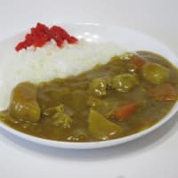 カレー２皿分作ってしまいました