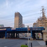 本日は大阪今宮戎上空地震雲。連日地震雲が出ているので、大きいのがきまっせ。