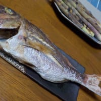 鯛の浜焼き
