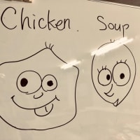 チキン君とスープちゃん@教室