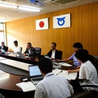 絆づくり支援金選定委員会＆日岐と小舟上空からの風景