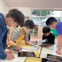 小学生コース★作った万華鏡動画をインスタにアップしよう