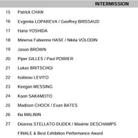 世界フィギュアスケート選手権2024エキシビション出演リスト