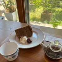 お茶屋さんの茶そば