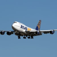 ＡＴＬＡＳ　ＡＩＲ　Ｂ７４７　福岡空港