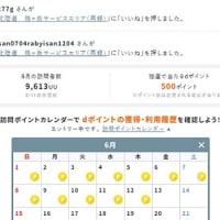 gooblog、最後のポイ活ww