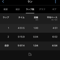 ランニング10km+1km 25.6.24