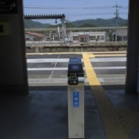 山陽本線115系3000番台　昼下がりの駅　2024-05-25