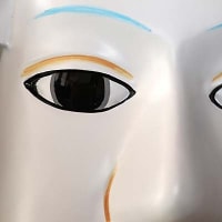 人形浄瑠璃の被り物を作る　その三