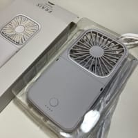 ハンディファンを買ってきました。