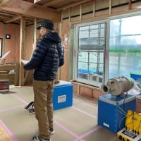 石巻の家　構造見学250223