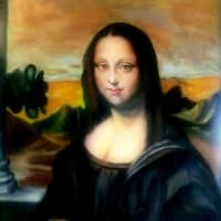 模写　3  study after Leonardo da Vinci (15 April 1452-1519) Italy