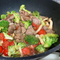 ラム肉料理を作りました