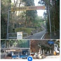 陣馬街道の恐怖　「夕やけ小やけ　ふれあいの里」 小休止　ビックリΣ(￣□￣|||)