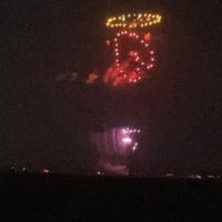 田フェスの花火