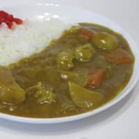 カレー２皿分作ってしまいました