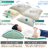 Slope Pillow スロープピロー　　逆流性食道炎対策などに。やわらかタイプの枕です