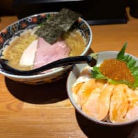 亀戸煮干中華蕎麦つきひ＠亀戸　RAMEN&SUSHI’s World！「花咲蟹と渡り蟹の濃密蕎麦」✖「サーモンいくら親子丼」でKnock down！