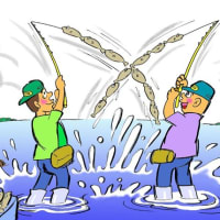 釣りバカ　イラスト13