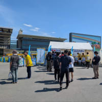 6月22日朝酒東京都府中市東京競馬場中馬場特設会場内・サントリーブース