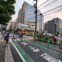 麹町界隈の夕方に