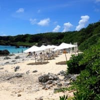 07/07旅日記：宮古島への旅2日目－⑦（渡口の浜、中の島海岸模様、）