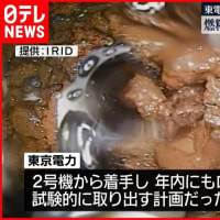 メルトダウンした福島原発のデブリ８８０トンのうちやっと数グラムを事故から１３年半後の８月に初めて採取予定。トランプ氏に「原発は最も安全な発電方法の一つだ」と教えたイーロン・マスク氏は世紀の詐欺師だ