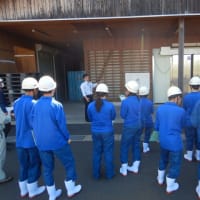 松江農林高校の2年生がしいたけ施設の見学を行いました！