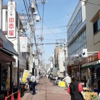 真東に通じる砂町銀座