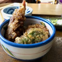 桐生市「そば処 山家 」さんで天丼・蕎麦ランチ＆「スタバ」オリエンタル マンゴー＆ティー フラペチーノ