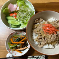 息子が作った晩御飯