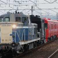 東海地区で写した　ＤＥ10牽引　甲種輸送