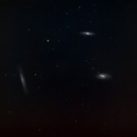 NGC3623(M65)  NGC3627 NGC3627(M66)