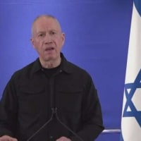イスラエル国防相・ガラント：人質がラファにいる確証があるとして、アメリカのオースティン国防長官に対し、ラファでの軍事作戦の重要性を強調した