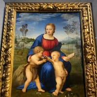 三枚の母子像　フイリッポ・リッピ　ボッティチェリ　ラファエロ　ウフィツィ美術館