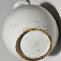 古伊万里　草花文染付徳利