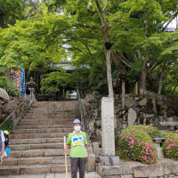 四国曼荼羅花遍路－通し打ち45日の マイウェイ　プロローグ（写真は結願の寺 大窪寺にて）