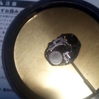 タイトーのプライズ懐中時計でも電池交換ができた