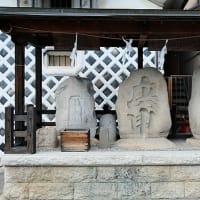 庚申さんと「二十三夜塔」