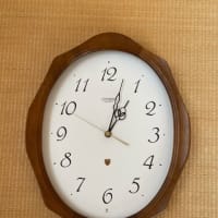 掛け時計、買いました