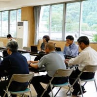 児童館・生涯学習施設運営委員会＆ゼロカーボン推進プロジェクト会議＆上生坂上空からの風景