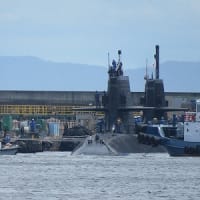 小説キャナルタウン 150　潜水艦の入港　三菱重工神戸造船所