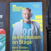 Ian Mackellen on Stage in Edinburgh Festival